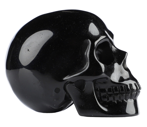 Skull Black Obsidian